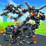 SWAT Police Mecha: 3-in-1 Model Building Blocks for Kids