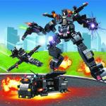 SWAT Police Mecha: 3-in-1 Model Building Blocks for Kids