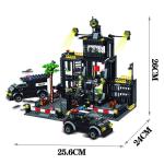 SWAT Police Mecha: 3-in-1 Model Building Blocks for Kids