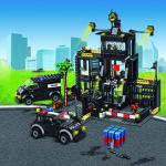 SWAT Police Mecha: 3-in-1 Model Building Blocks for Kids