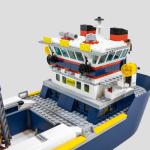 754 pcs Sea Cruise Steamer Building Blocks: DIY Adventure