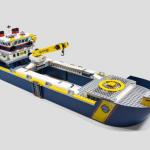 754 pcs Sea Cruise Steamer Building Blocks: DIY Adventure