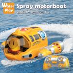 Remote Control Waterproof RC Boat: Splashy Fun for Kids