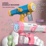 2025 Electric Bubble Gun: 10-Hole Bubbly Fun for Kids