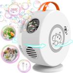 Rechargeable Bubble Machine: Endless Bubbles for Kids' Outdoor Fun