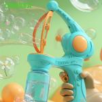 Bubble-in-Bubble Gun Machine: Electric Outdoor Fun for Kids