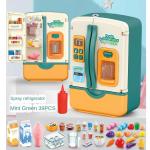 Mini Chef's Dream: Kitchen Toy Set with Fridge and Ice Dispenser