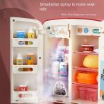 Mini Chef's Dream: Kitchen Toy Set with Fridge and Ice Dispenser