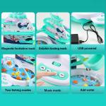 Magical Fishing Adventure: Interactive Music and Lighting Toy Set for Kids