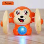 Tumbling Monkey Adventure: Electric Baby Toy with Light and Music