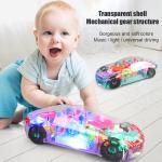 Flash and Race: LED Music Electric Racing Car Toy for Kids