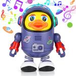 Musical Space Adventure: Baby Duck Dancing Robot Toy