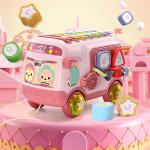 Enlightening Journey: Musical Travel Bus Toy for Babies