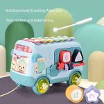 Enlightening Journey: Musical Travel Bus Toy for Babies