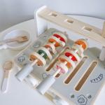 Portable Wooden Kitchenette: Educational Toy for Kids