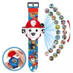 Paw Patrol Adventure: 3D Projection Digital Watch and Action Figures Set