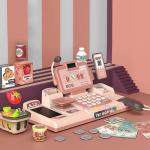 Kids' Shopping Cash Register and Supermarket Toy Set