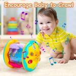 Ocean Light Symphony: Musical Projector Sensory Toys for Babies 3-16 Months