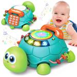 Melodic Turtle Adventure: Early Learning Music Toy for Infants and Toddlers