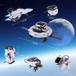 6-in-1 Space Fleet Solar Robot Kit: Build, Learn, and Explore!