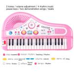 Children's Digital Piano Toy: 37-Key Musical Adventure with Microphone