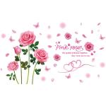 Ballet Dancer Girl Wall Stickers - DIY Flowers and Plants Decals