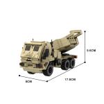 Military Vehicle Building Block Toy Set - Army Collection