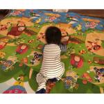 Double-Sided Educational Baby Play Mat - 180x120cm