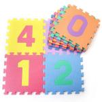 Number Animal Pattern Baby Play Mat - 10Pcs/set