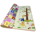 Double-Sided Cartoon Baby Play Mat - 200x180cm