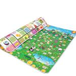 Double-Sided Cartoon Baby Play Mat - 200x180cm