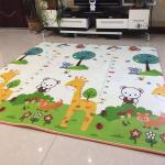 Double-Sided Cartoon Baby Play Mat - 200x180cm