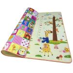 Double-Sided Cartoon Baby Play Mat - 200x180cm