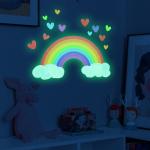 Rainbow Luminous Wall Stickers - Glow In The Dark