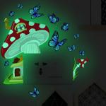 Rainbow Luminous Wall Stickers - Glow In The Dark