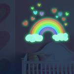 Rainbow Luminous Wall Stickers - Glow In The Dark