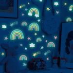 Rainbow Luminous Wall Stickers - Glow In The Dark