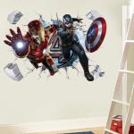 Avenger Heroes Wall Stickers - Fun Kids' Room Decor