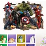 Avenger Heroes Wall Stickers - Fun Kids' Room Decor