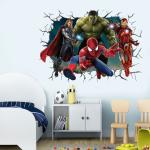 Avenger Heroes Wall Stickers - Fun Kids' Room Decor