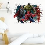 Avenger Heroes Wall Stickers - Fun Kids' Room Decor