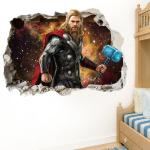 Avenger Heroes Wall Stickers - Fun Kids' Room Decor