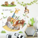 Giraffe Wall Stickers: Adorable Decals for Kids' Rooms