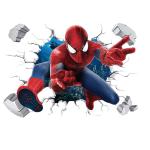 Superhero Adventures Wall Stickers - Spiderman, Captain America, Hulk