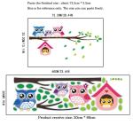 Owl Family on Tree Wall Stickers - Kids' Rooms and Nursery Decor