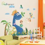 Dinosaur Wall Stickers for Boys' Room and Kids' Bedroom Decor