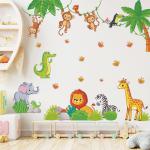 Animal-themed Children's Room Wall Stickers