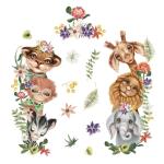 Animal-themed Children's Room Wall Stickers