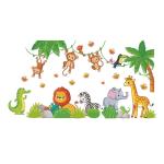 Animal-themed Children's Room Wall Stickers