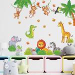 Animal-themed Children's Room Wall Stickers